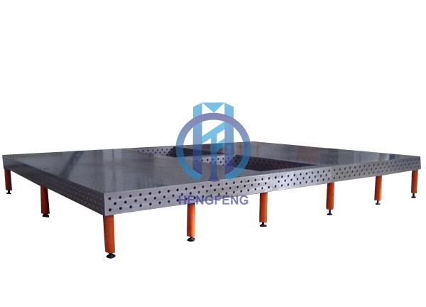 3D welding table with stand