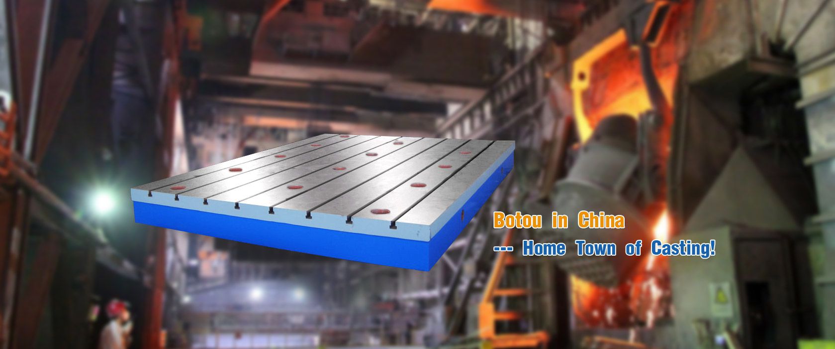 Cast Iron & Granite Surface Plate, 3D Welding Table Supplier in China