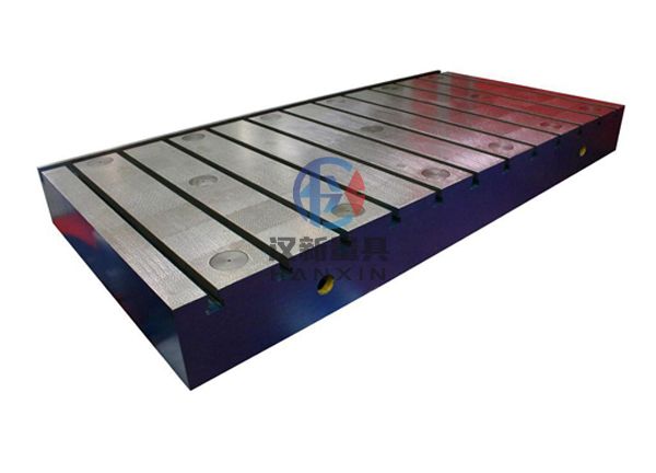Flat Cast Iron Surface Plate With T-Slots