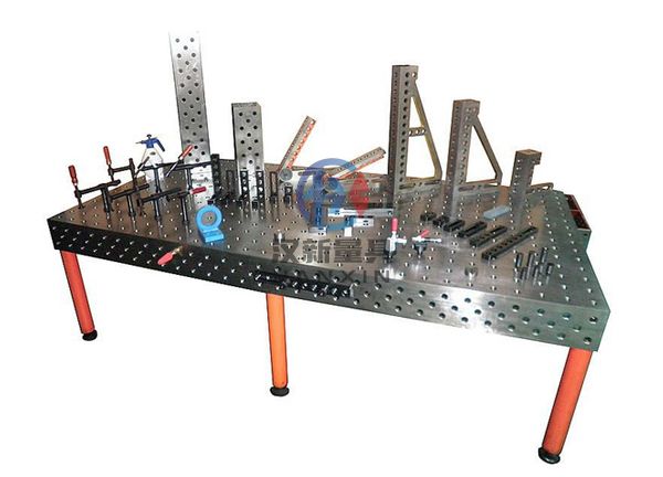 3D Welding Table With Fixtures