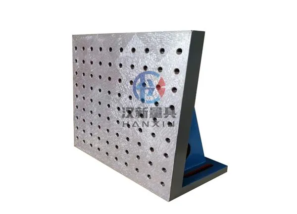 Angle Plate with Locator Grid