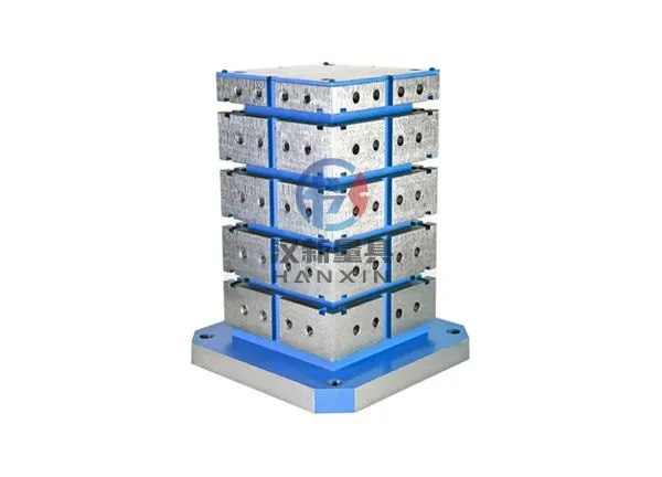 Cast Iron Locator-grid Cube
