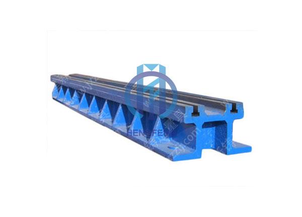 Cast Iron Double T-slot Floor Guide Rail Platform